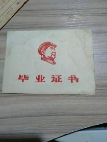 北京知青倪令援东城朝晖小学毕业证，1968