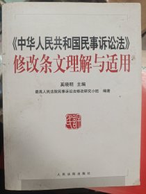 《中华人民共和国民事诉讼法》修改条文理解与适用