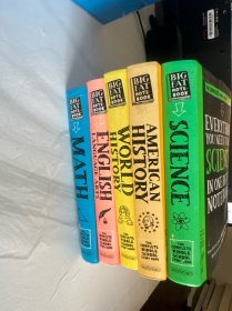 Everything You Need to Ace English Language Arts in One Big Fat Notebook、MATH、WORLD HISTORY、SCIENCE、AMERICAN HISTORY【英文原版】5本合售