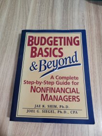 Budgeting Basics and Beyond 预算编制基础和超越