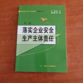 落实企业安全生产主体责任（第2版）/企业安全生产主体责任系列丛书