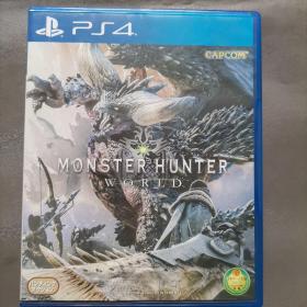 PS4【游戏光盘】monster hunter world