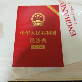 中华人民共和国民法典（大字版32开大字条旨红皮烫金）2020年6月新版