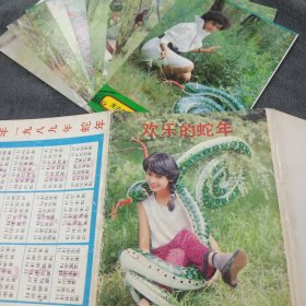 80年代，欢乐的蛇年，美女，十全，原封