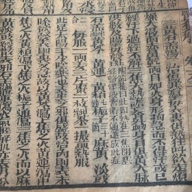 清代早期木刻本 大开本中医 医方集解 本草医方合编 上卷 卷一全 卷二全 卷三全 卷四全 卷五全 卷六不全 清代早期木刻古书籍 几百页大厚册大开本 美品 稀少品