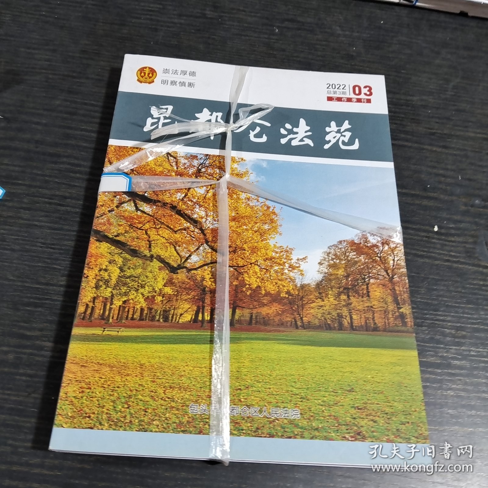 昆都仑法苑2022.3.4共2本合售