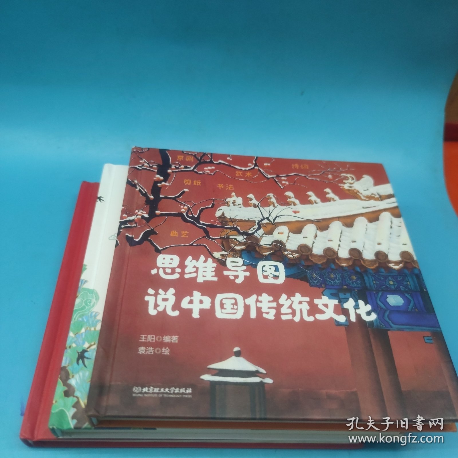 思维导图说中国传统文化，思维导图说二十四节气，思维导图说中国传统节日（3本合售）