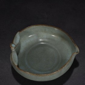 《精品放漏》官窑桃形洗——老窑瓷器收藏