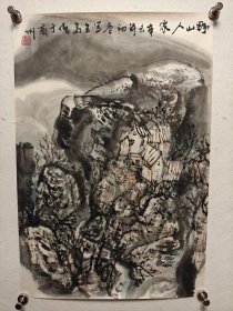 【葛伟】陕西商洛人，中国美协会员，陕西国画院特聘画师，陕西省美协委员，商洛市政协常委，商洛书画院院长。陕西中青年书画展评委。“当代中国画杰出人才奖”，“德艺双馨”优秀艺术家！作品多次入选全国美展并获奖中国美协会员，陕西国画院特聘画师，陕西美协会员，商洛书画院院长