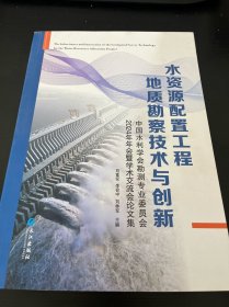 水資源配置工程地質(zhì)勘察技術(shù)與創(chuàng)新一中國水利學會勘測專業(yè)委員會2024年年會暨學術(shù)交流會論文集