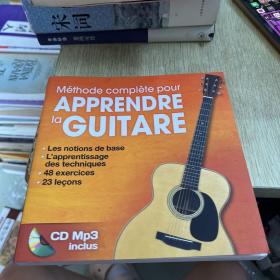 Méthode complète pour
APPRENDRE
'GUITARE
• Les notions de base
L'apprentissage
des techniques
48 exercices
23 leçons