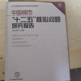 中国城市“十二五”核心问题研究报告（2）