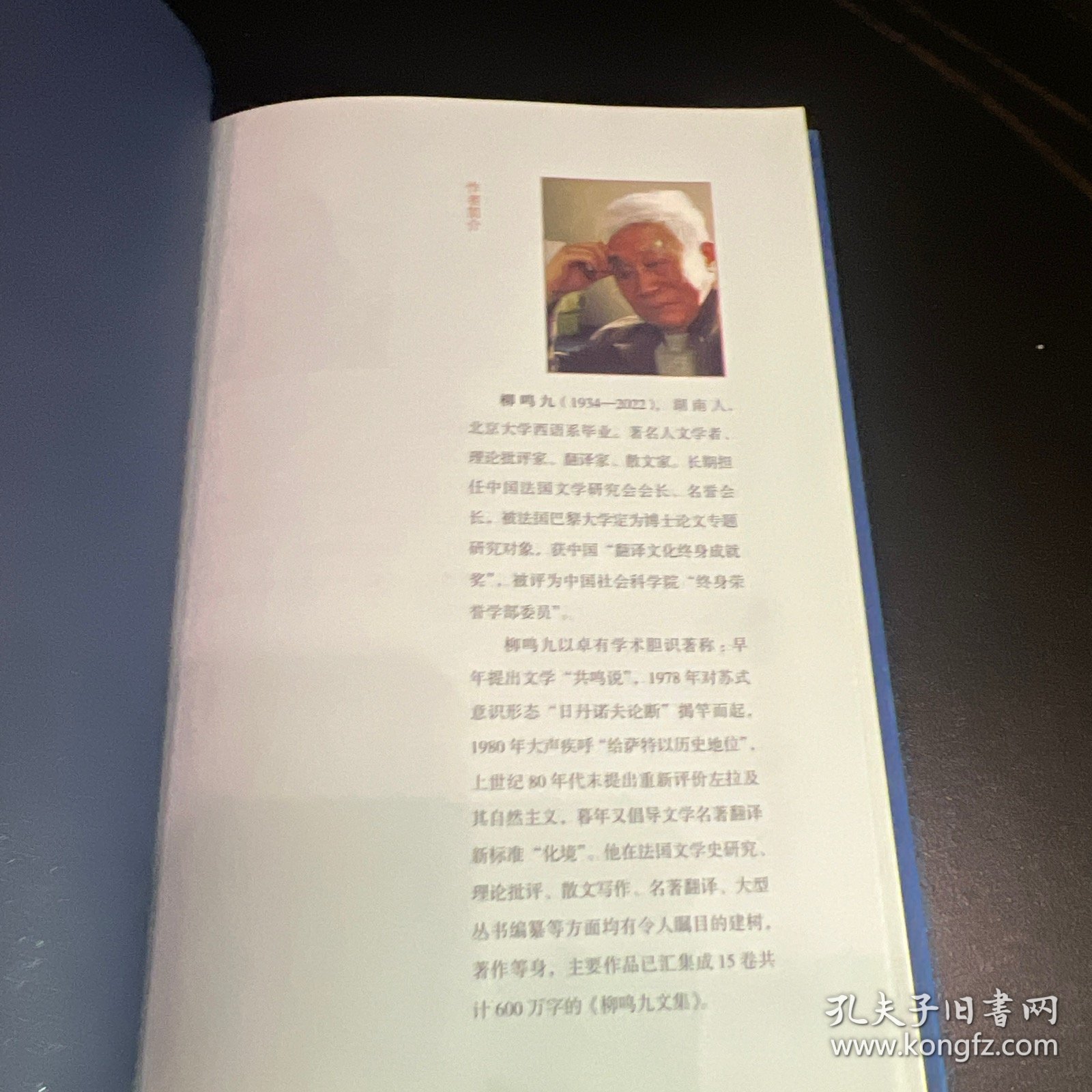 麦场上的遗穗：柳鸣九先生遗著集