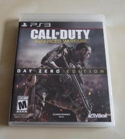 全新未拆封 索尼(Sony) PlayStation3/PS3正版《使命召唤11：高级战争 决胜时刻/Call of Duty：Advanced Warfare DAY ZERO EDITION》美版英文初回版 动视暴雪Infinity Ward Activision游戏软件