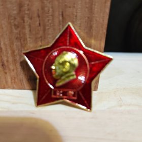 毛泽东像章五星（工艺品，直径3.6厘米