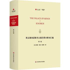 埃文斯米诺斯古报告简本繁本汇编 第6卷 文物考古 (英)阿瑟·约翰·埃文斯 新华正版