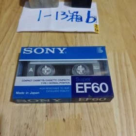 磁带 SONY EF60