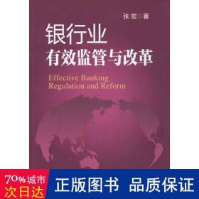 银行业有效监管与改革 财政金融 张宏