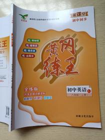 黄冈练王 初中英语 八年级（上册）RJ 陈红娟 新疆文化出版社