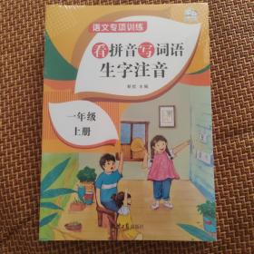 语文专项训练一年级上册 6册 语文专项训练阅读理解每日一练小学拼音拼读训练看图写话一年级课外阅读必读书课堂同步训练练习册