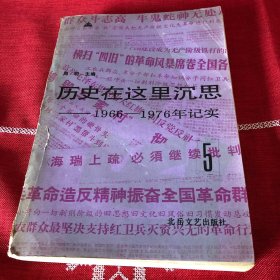 历史在这里沉思1966-1976年纪实