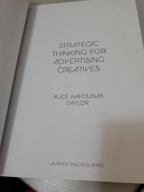 Strategic Thinking for Advertising Creatives