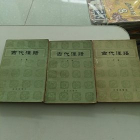 古代汉语 （上中下） 全三册