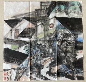 朱林，安徽美协会员，中国国家画院龙瑞工作室画家