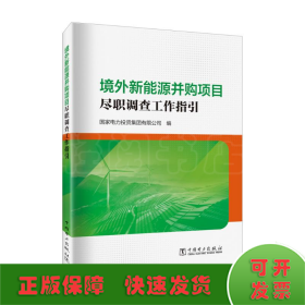 境外新能源并购项目尽职调查工作指引