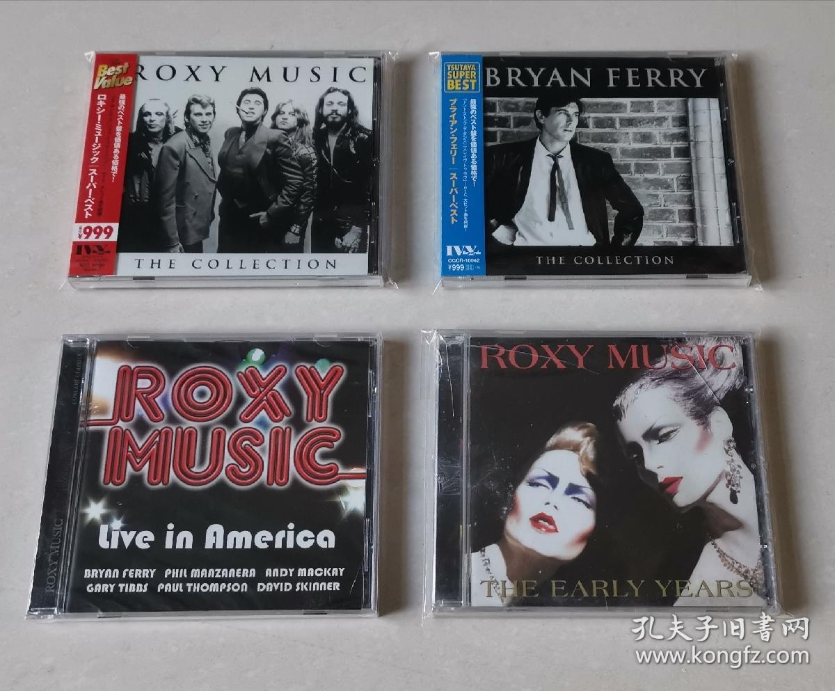 Roxy music & Bryan Ferry live DVD CD 部分全新未拆封