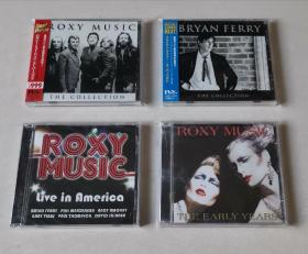 Roxy music & Bryan Ferry live DVD CD 部分全新未拆封