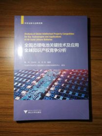 全固态锂电池关键技术及应用全球知识产权竞争分析