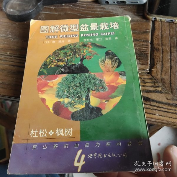 图解微型盆景栽培.4.杜松·枫树