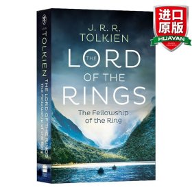 英文原版 The Fellowship of the Ring - The Lord of the Rings Book 1 魔戒1新封面 英文版 进口英语原版书籍