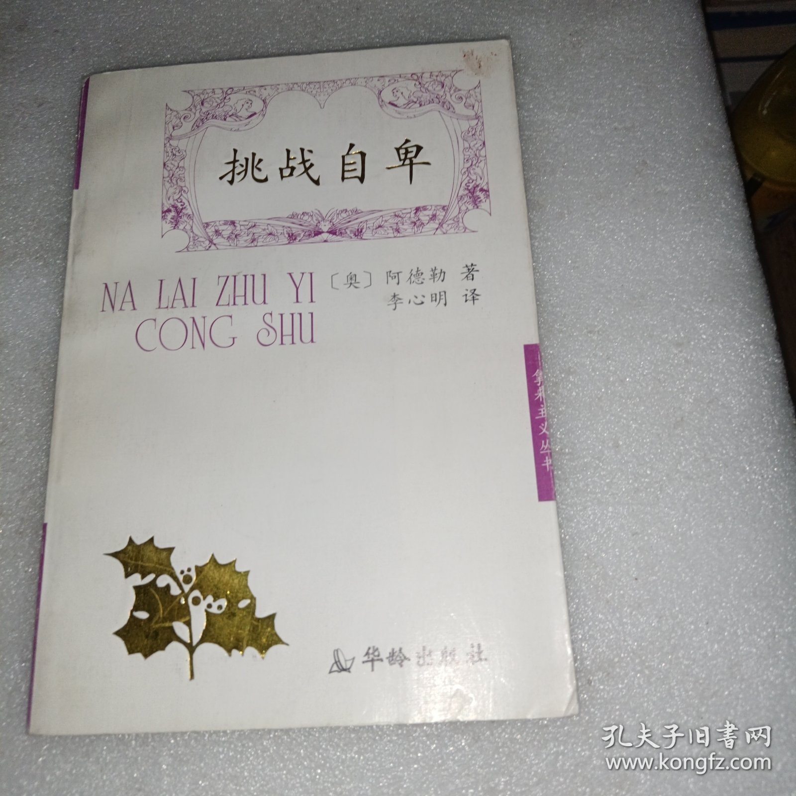 挑战自卑 有划线不影响正常阅读