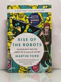 《机器人崛起》  Rise of the Robots: Technology and the Threat of a Jobless Future by Martin Ford（互联网与信息技术）英文原版书 平装本