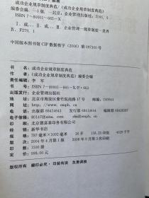 成功企业规章制度典范（全四卷）