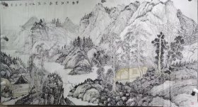 袁延佩山水画