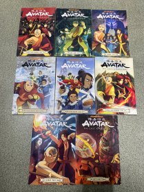 Avatar: The Last Airbender 降世神通 彩色漫画(8本合售)