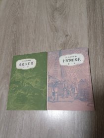 老版本凡尔纳小说《桑道夫伯爵 上册》《十五岁的船长 第一部》难得品相