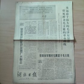 1967年8月31日 湖北日报 有林某语录