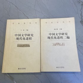 中国文学研究现代化进程及中国文学研究现代化进程二编（两册合售）