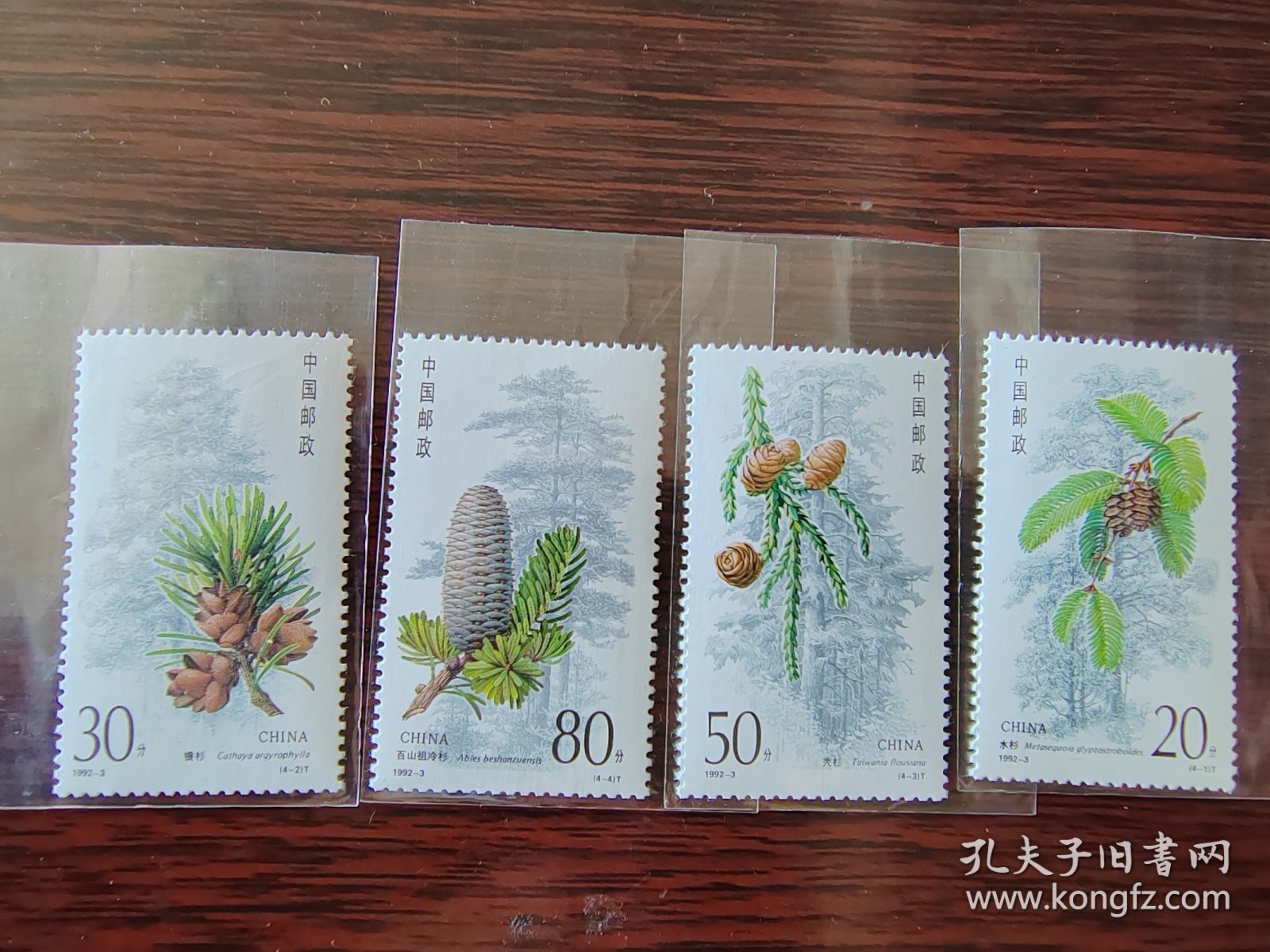 1992-3 杉树 邮票
