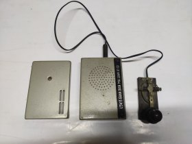 15V3管电码练习器+发报器(电键)装电池能正常使用