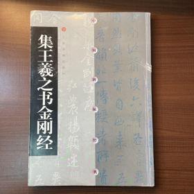 【中国碑帖经典：集王羲之书金刚经】
正版九品
实物拍摄 无笔记划线
封皮有磨损（主页已标示）