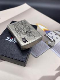 Zippo芝宝打火机 古银机系列 关公义  裸机