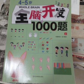 4-5岁全脑开发1001题 全三册