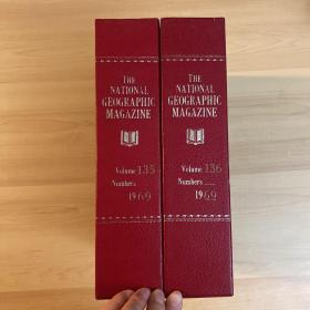 美国发货 National Geographic美国国家地理杂志1969年全年 B  （带盒，含唱片和全年地图，地图品相很好）1月2月3月4月5月6月7月8月9月10月11月12月 含中国内容，人类首次登月专辑，土耳其，犀鸟，法国查特修道院等