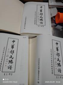 中华鄢氏总谱（上册）3本合售  （缺书衣）