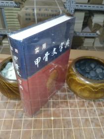 实用甲骨文字典 精装 全新塑封（包开发 票！）